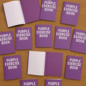 Purple Exercise Book